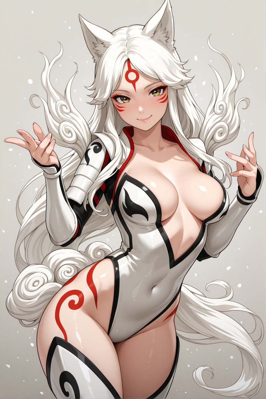Armatura Amaterasu scollatura sexy