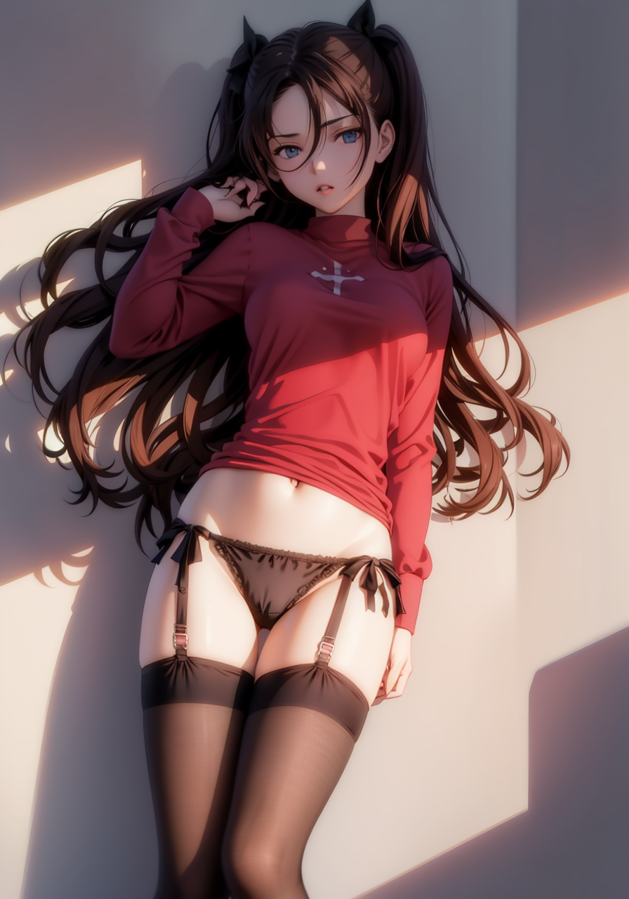 Tohsaka Rin Cabells Llargs