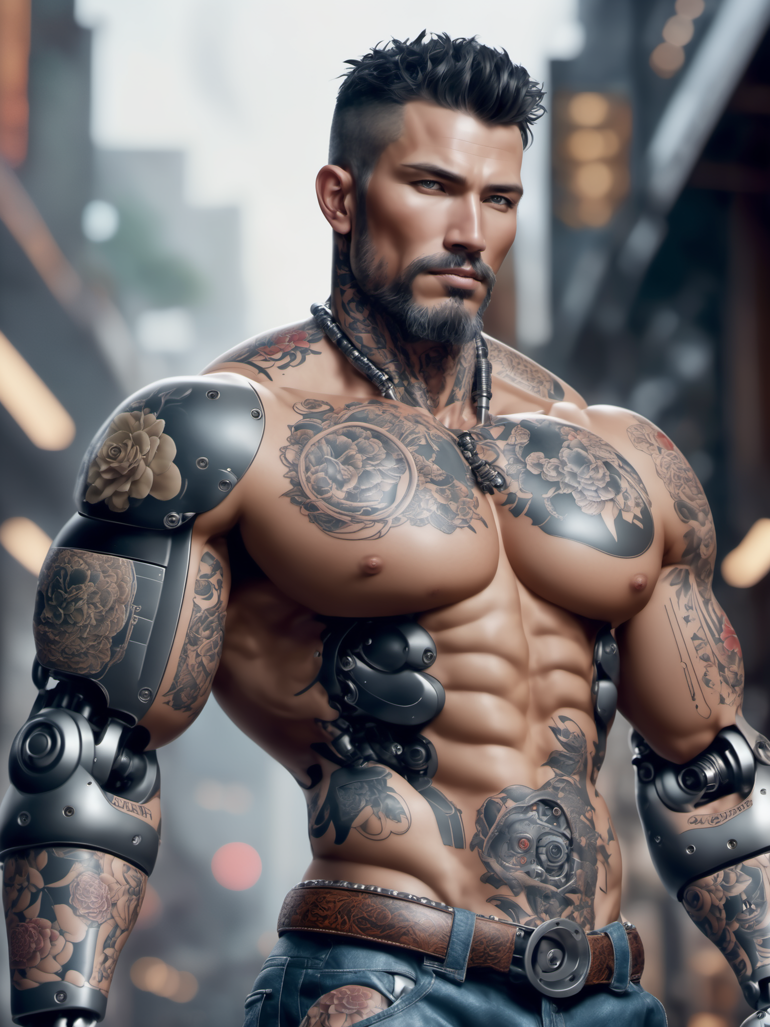 A Photograph Of Rugged