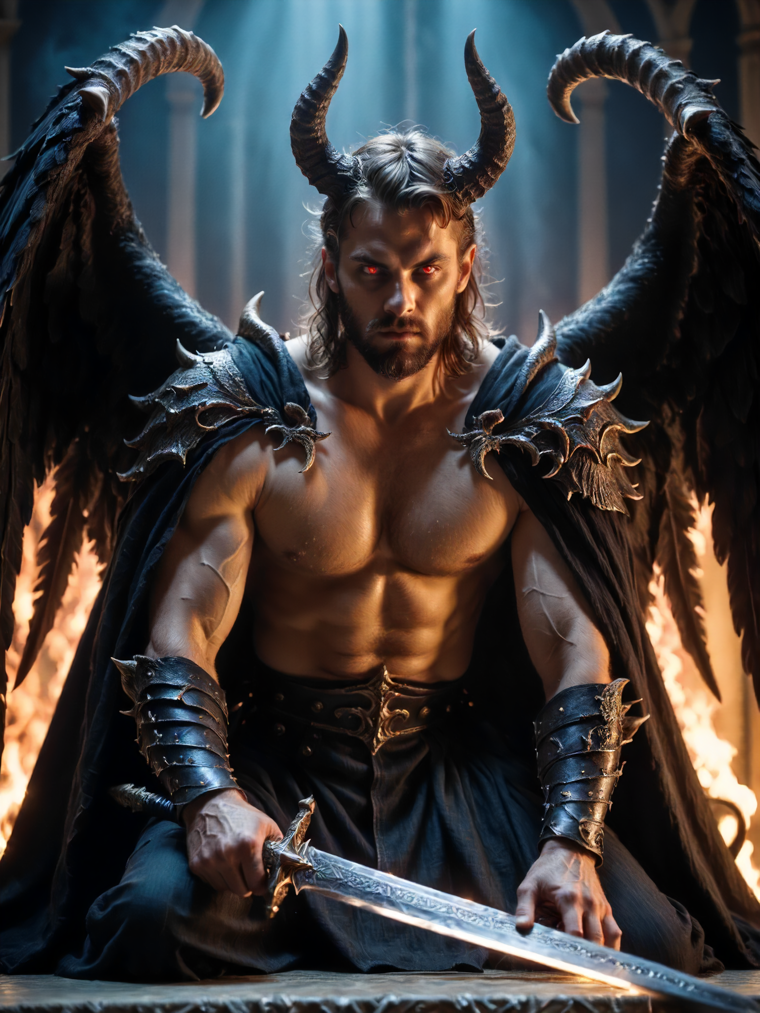 A Masculine Male Figure