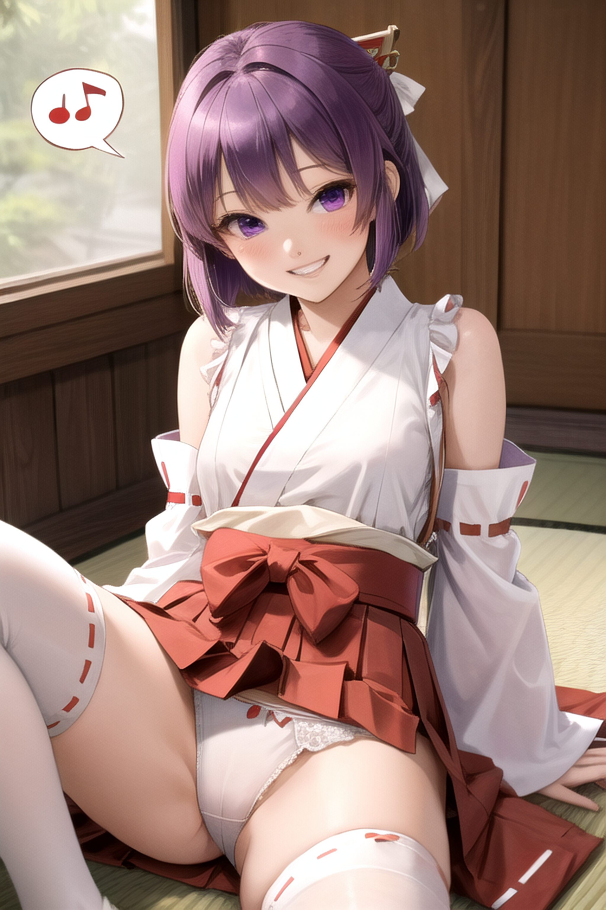 High Details Purple Hair