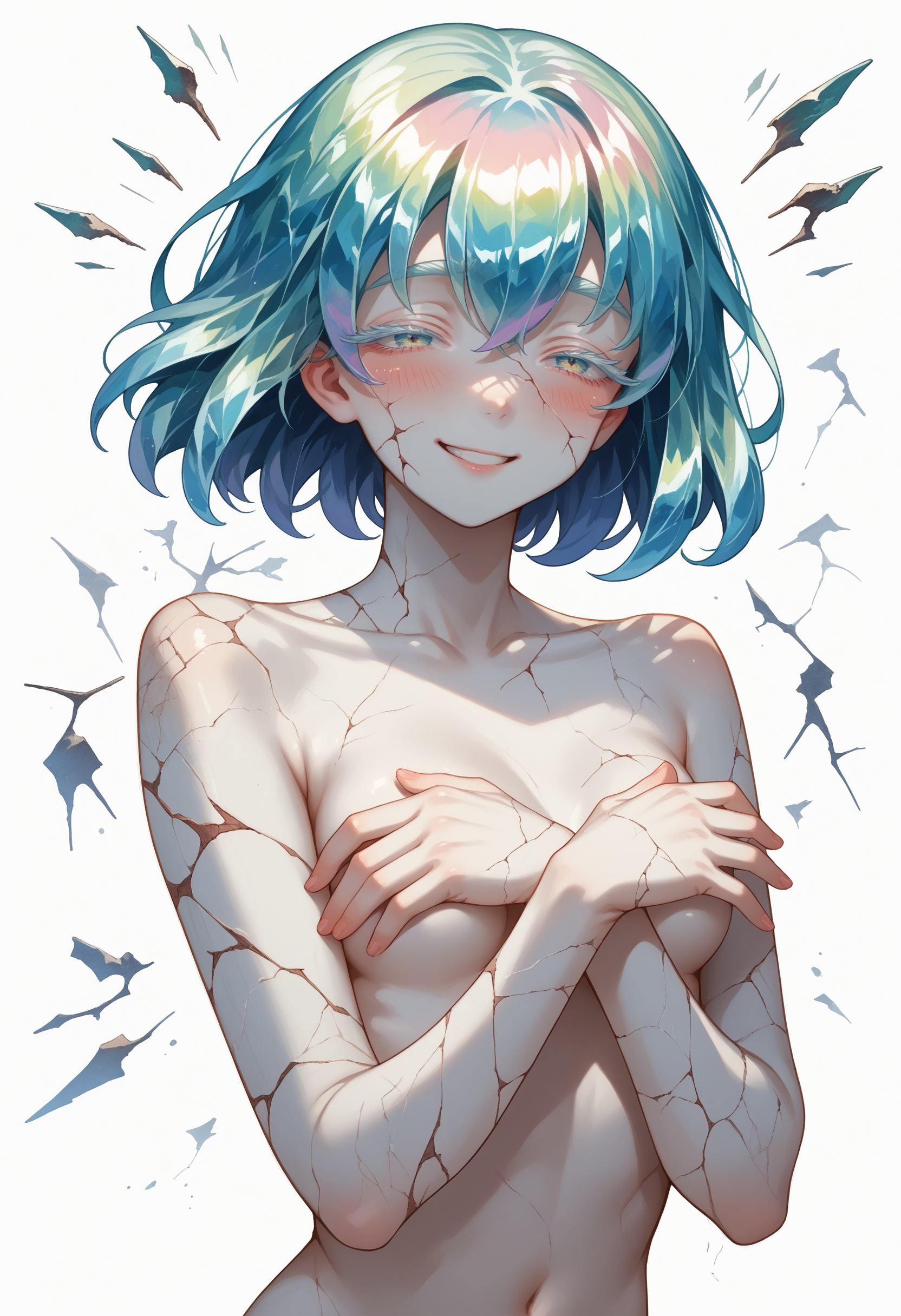 Hskdmnd Crystal Hair Colored