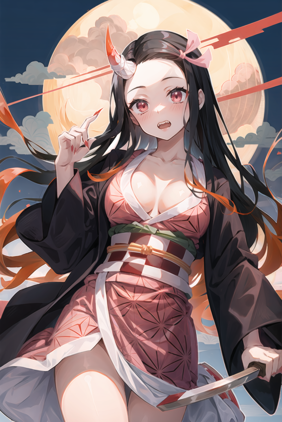 Kamado Nezuko Pupil·les Fendides
