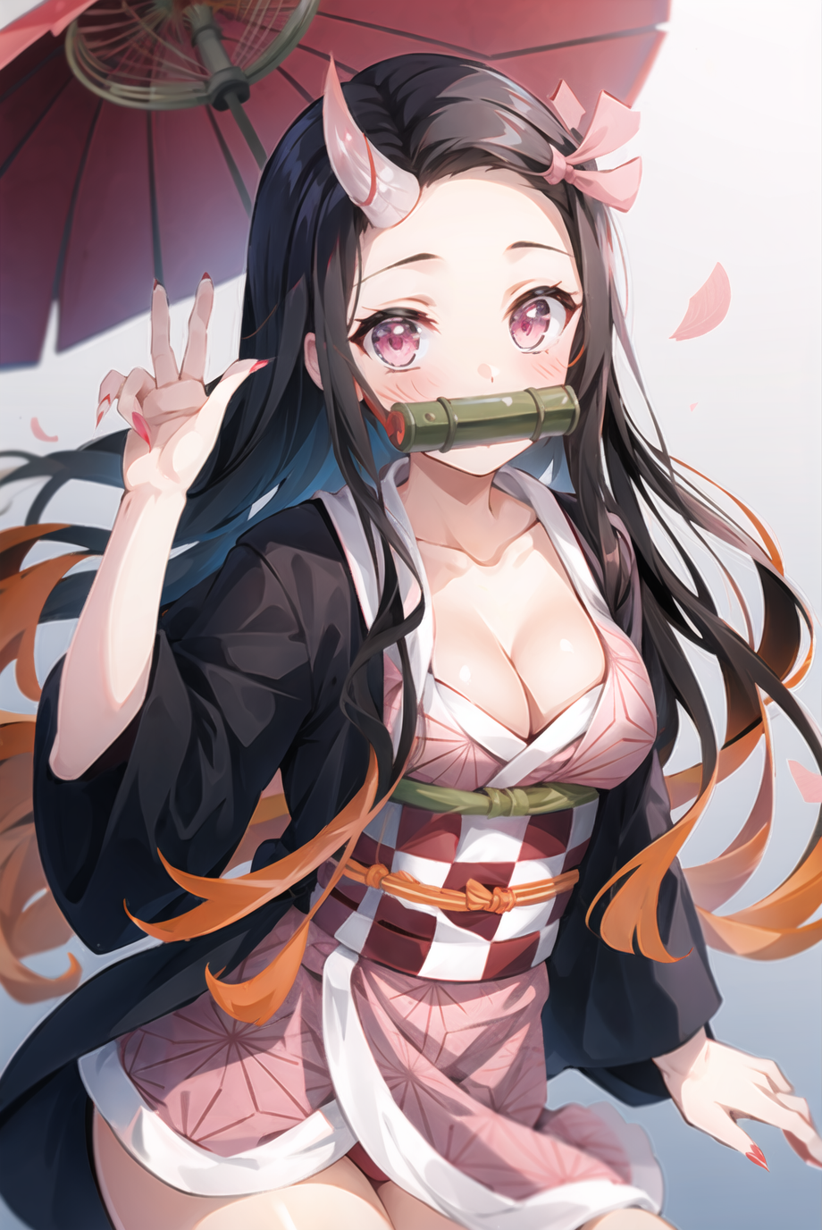 Kamado Nezuko Adulta Envellida