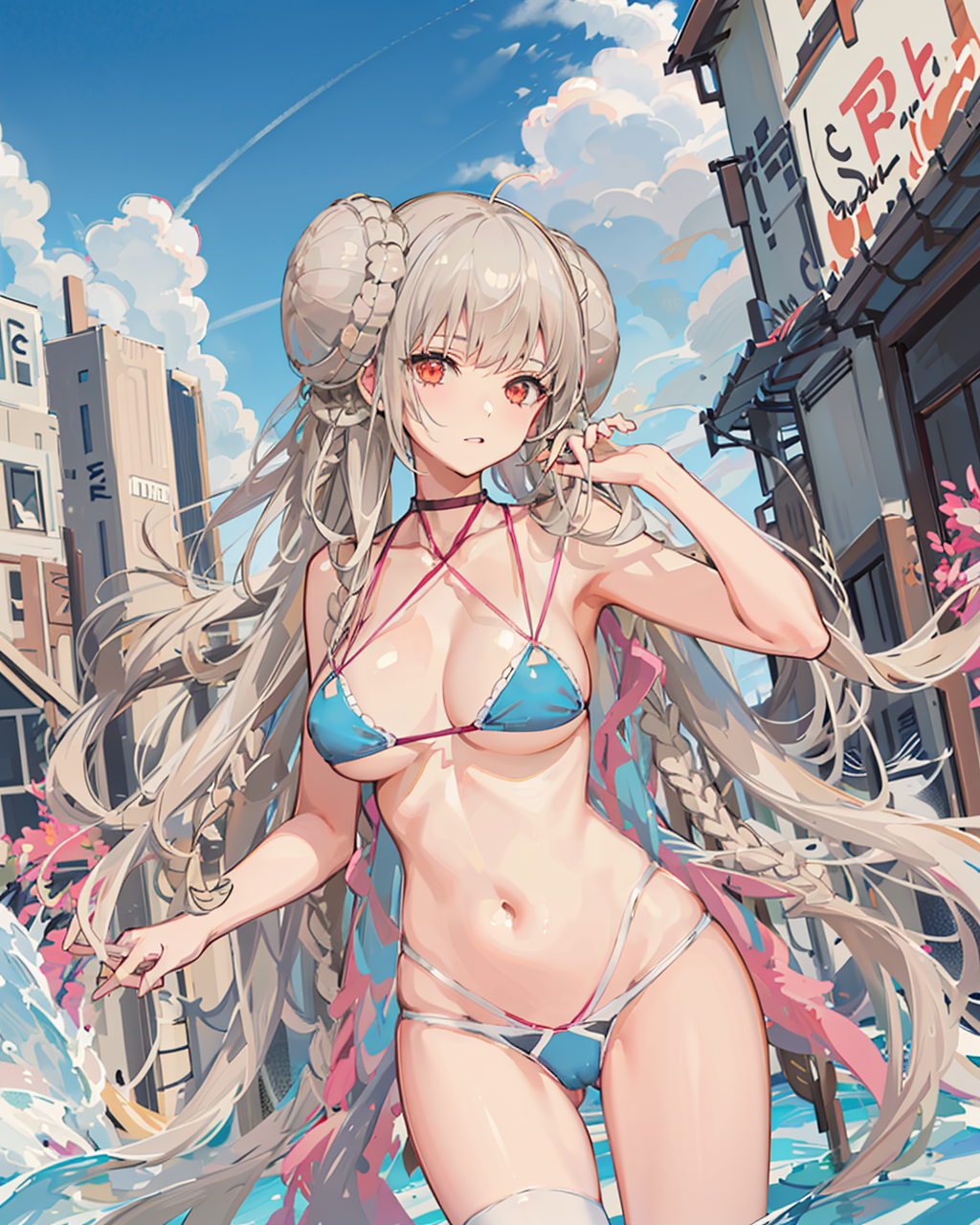 Formidableswim Large Breasts Outdoors