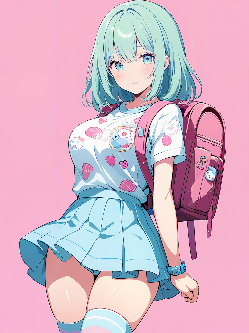 Ultra-detailed Illustration Cute Face