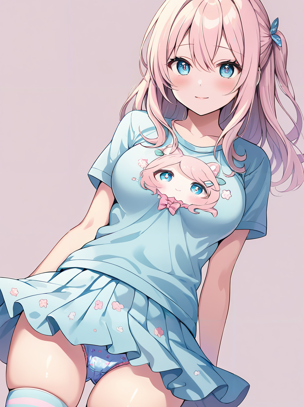 Ultra-detailed Illustration Cute Face