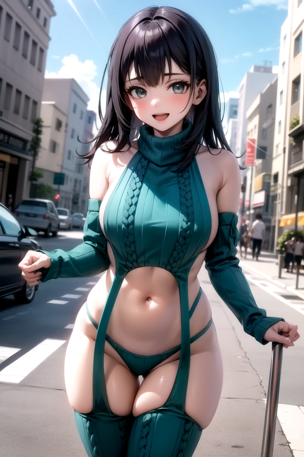 1girl Virgin Destroyer Sweater