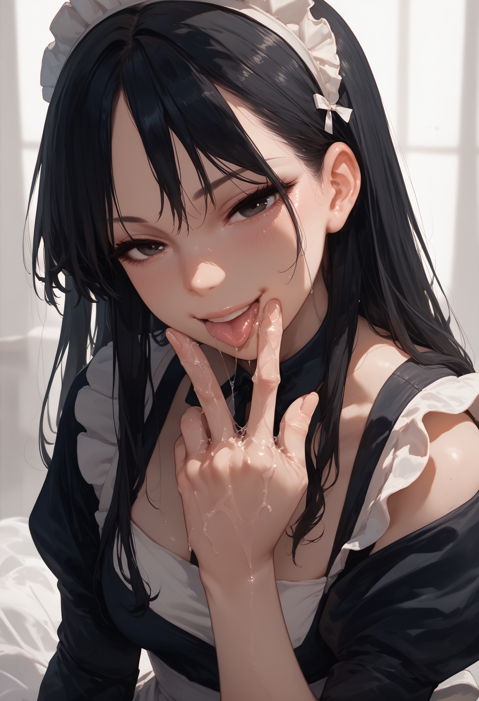 검은 머리 긴 머리