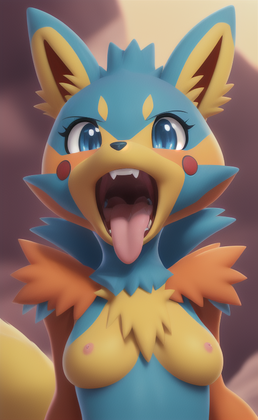 Pokémon antropomòrfic mamífer guineu