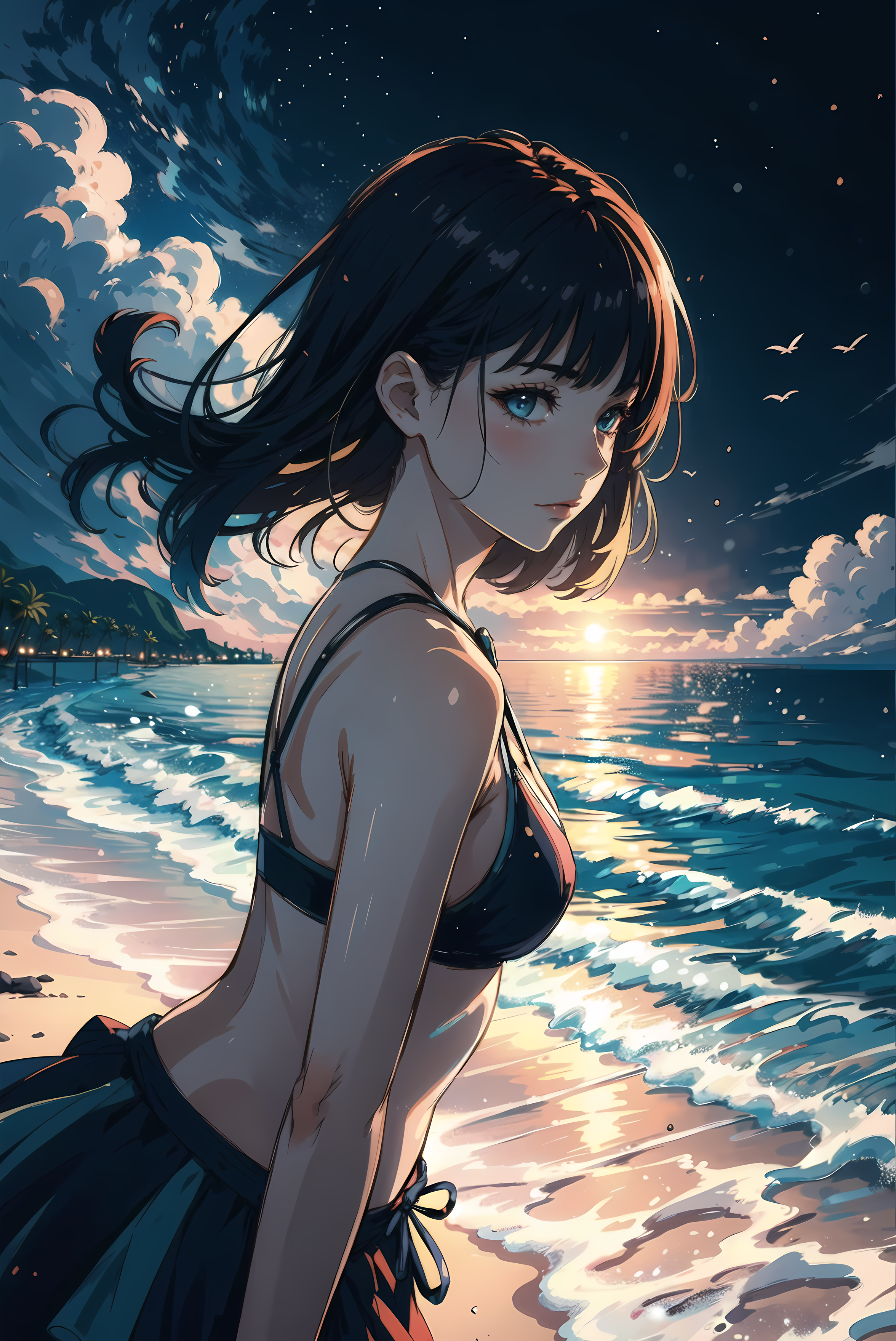 A Beautiful Girl At