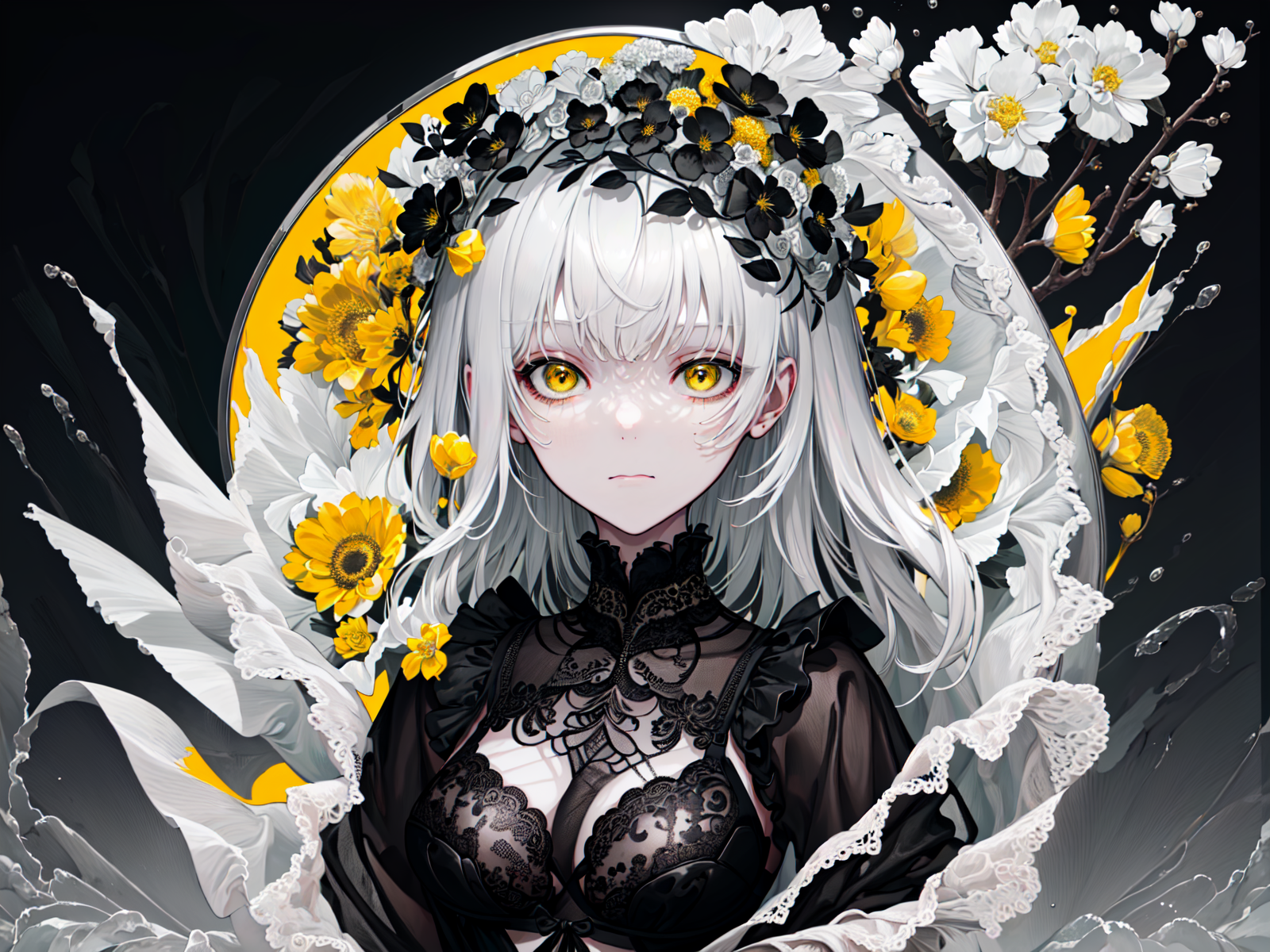 Vestit negre de qualitat dempeus