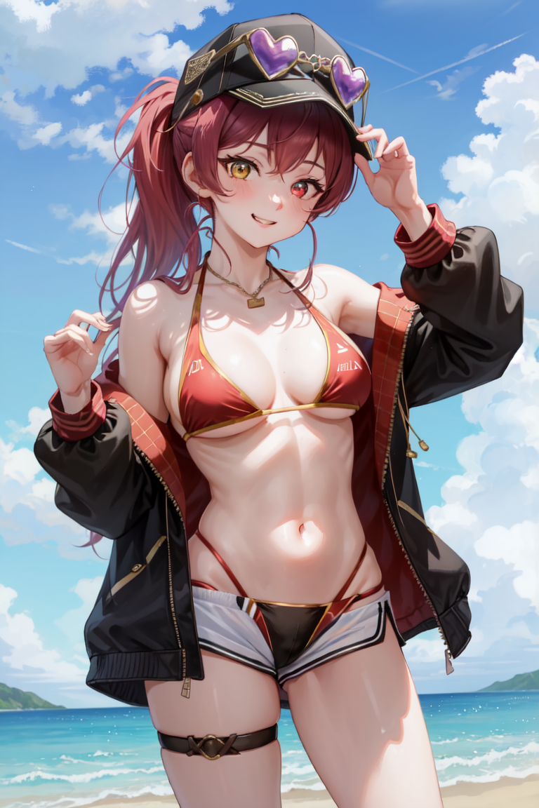 Perfektní anatomie HoushouBikini Heterochromie