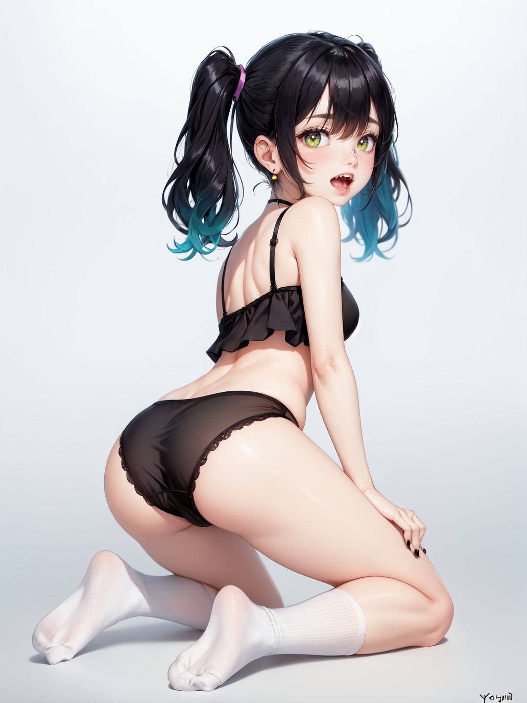 오리지널 캐릭터 볼류메트릭 라이팅