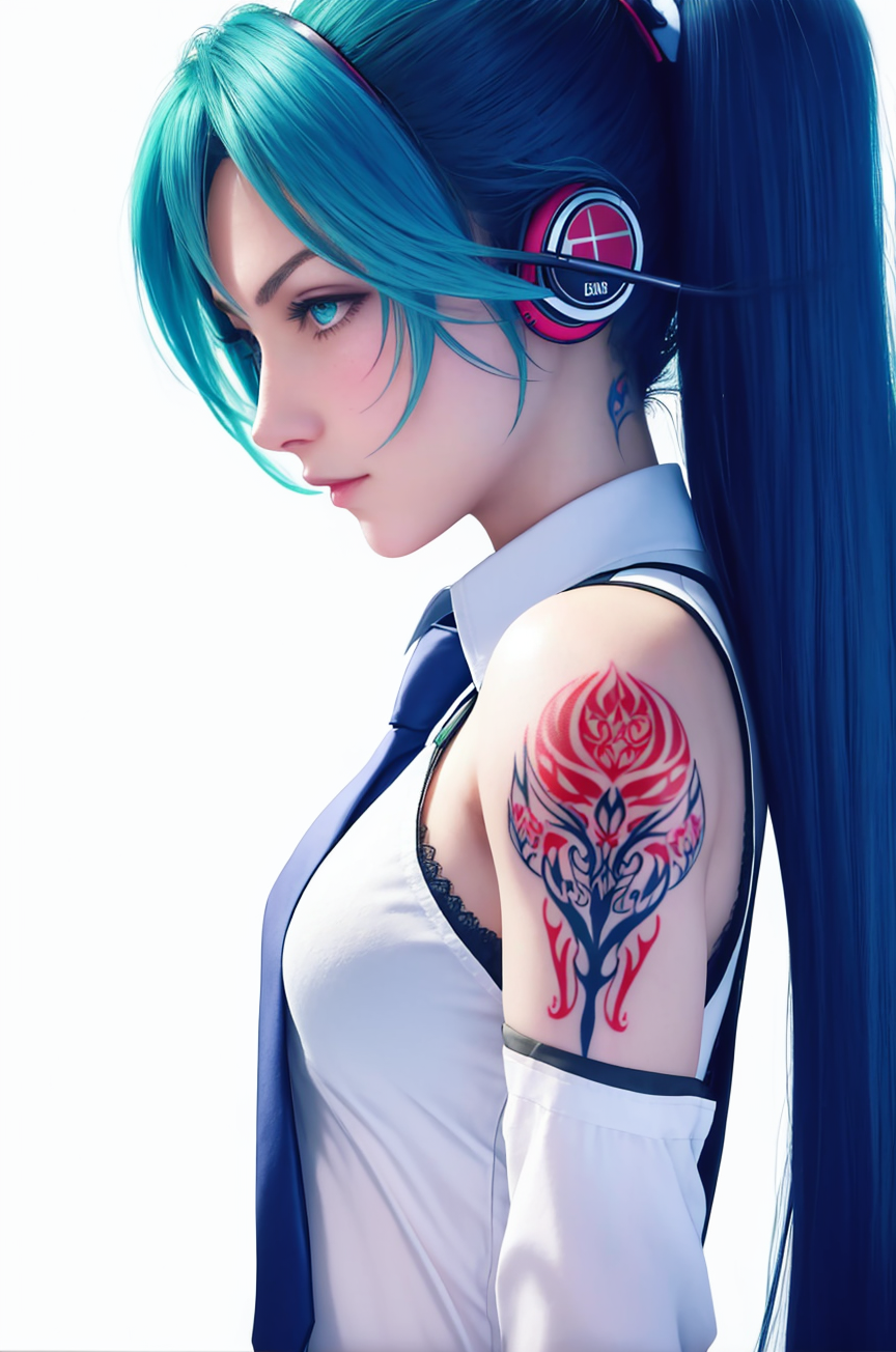 Ff7r Style Hatsune Miku