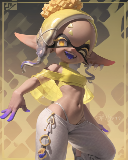 Splatoon Inkling Fyre Ufficio