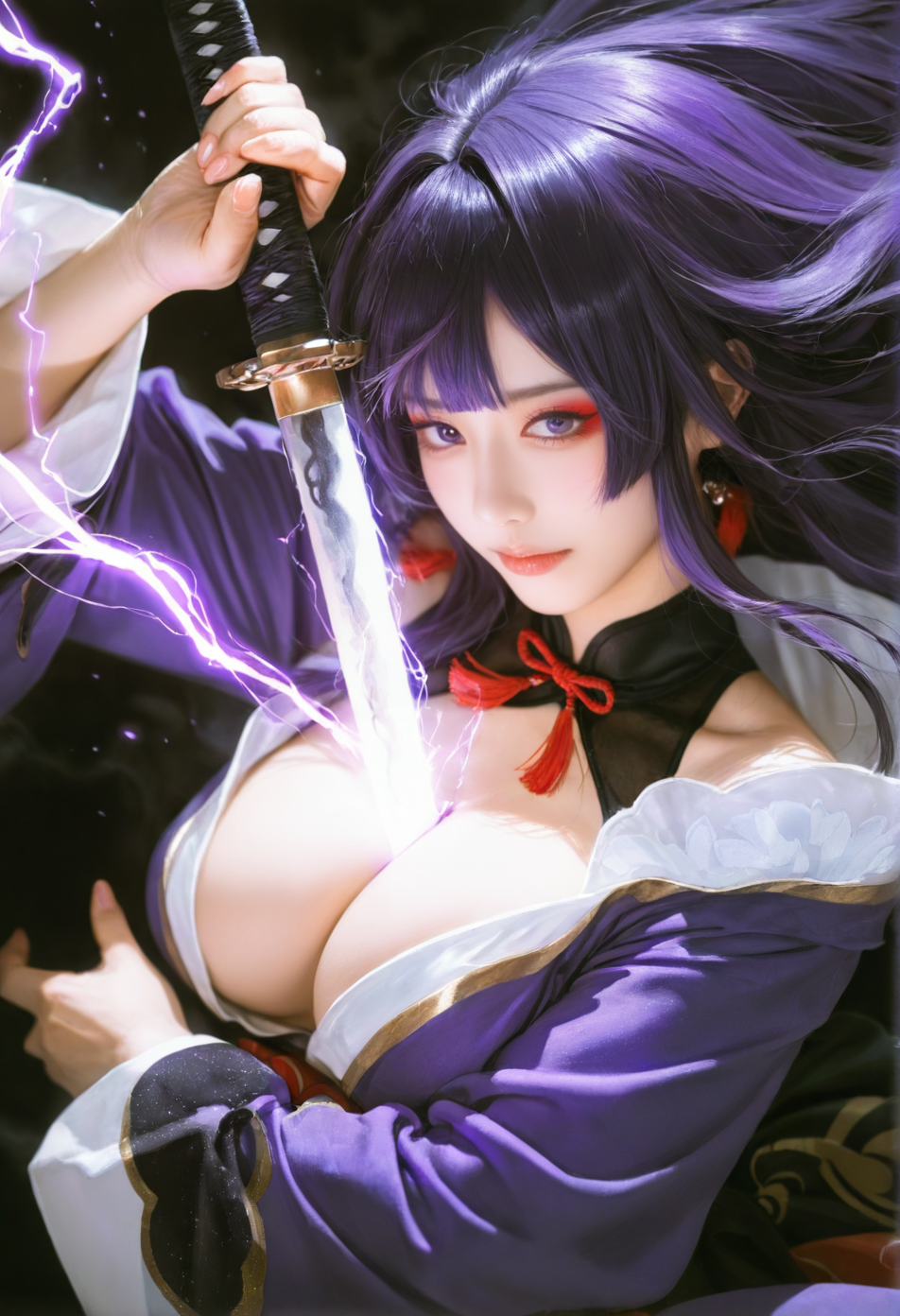 Cosplay realista fons negre
