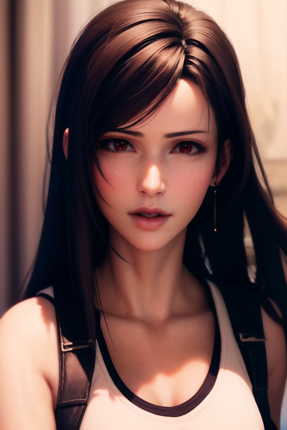 Ff7r 스타일 긴 머리