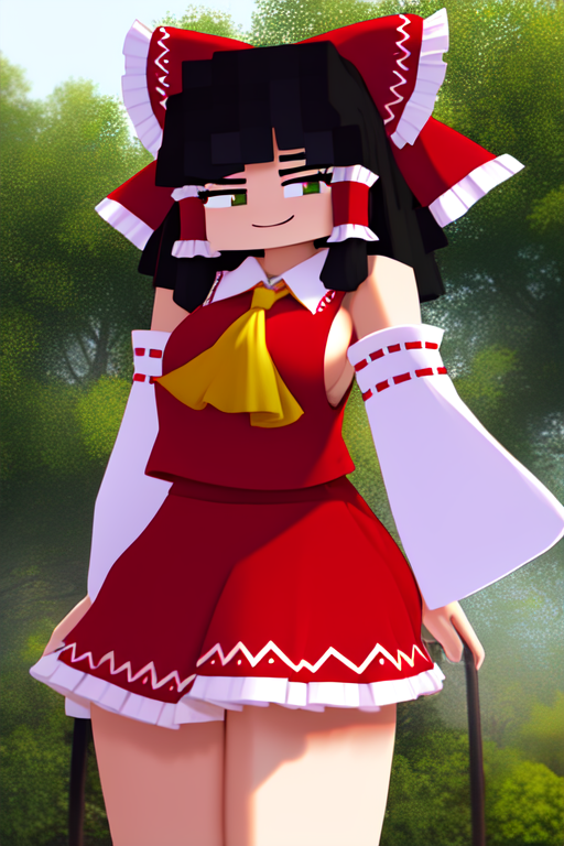 Košile s límečkem Hakurei Reimu
