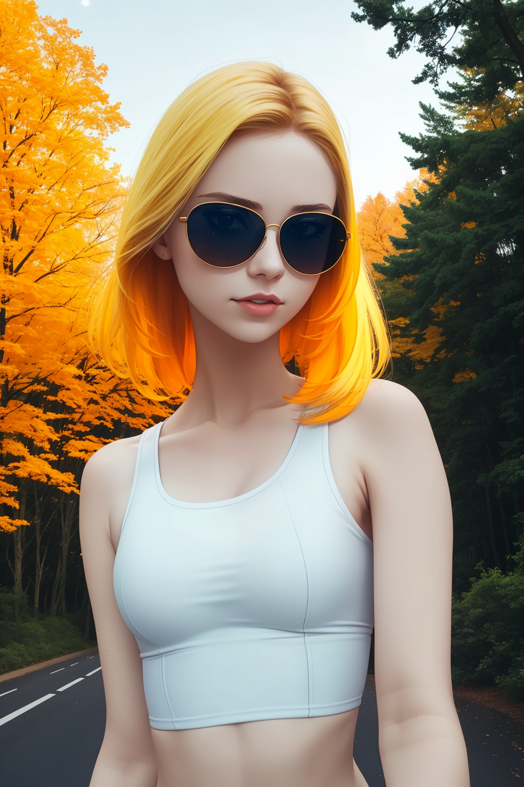 Breasts Crop Top Detailed