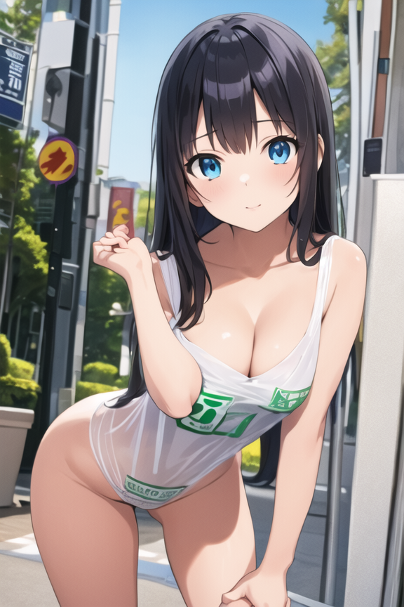 Ultra-detailed Illustration Black Hair