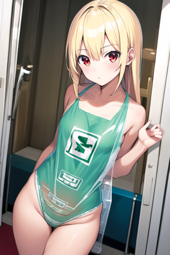 Ultra-detailed Illustration Blond Hair