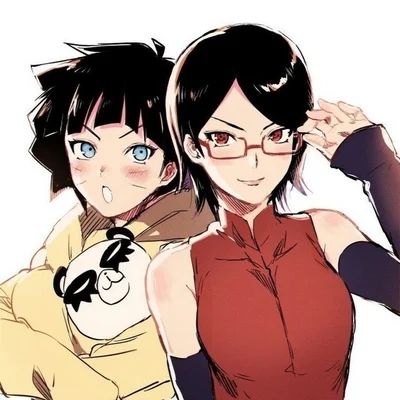 Sarada and Himawari